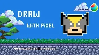 HOW to draw  #doodles Zero Skills( #wolverine  )     #MediBang Paint Pro