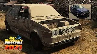 Full Restoration Junk Car 1983 Emden Jager | Junkyard | Car Mechanic Simulator 2021 | Time Lapse