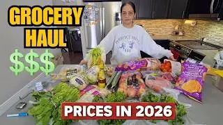 Spent $$$ on a WEEK of Groceries in Canada (2026 is Scary) | How are we Surviving 2026 Grocery Price