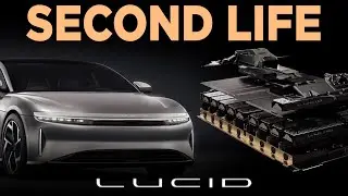 Lucid motors PLANS TO DO GOOD to their old batteries!