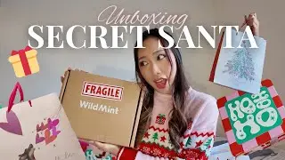 SECRET SANTA UNBOXING! 🎁 + Self-Care Kit