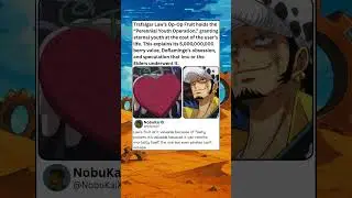 Trafalgar Law&rsquo;s Op Op Fruit holds the &ldquo;Perennial Youth Operation,&rdquo; granting eternal youth at the cos