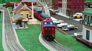 ModelTrains Modelt&aring;g in action on a big model train