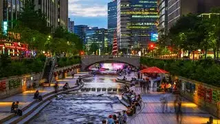 [4K] SEOUL WALK: CHEONGGYECHEON & GAGNAM WALK | 청계천 & 강남 산책 SOUTH KOREA 🇰🇷