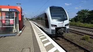 Abfahrt ET 25 2206 von Abellio am 03.09.2021 Krefeld Linn Bf als RB 35 nach Gelsenkirchen Hbf