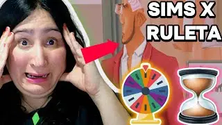 Hago un Sims seg&uacute;n la ruleta🤔🎡y Rosca floja hace las cosas quedan raras😯🥺