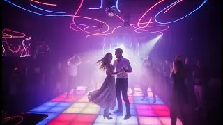 Romantic AI Disco Song with Couple Dance | Trending Disco Night Music