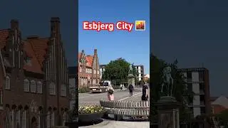 Esbjerg city tour 🇩🇰 #youtubeshorts #esbjerg #ytshorts #europe