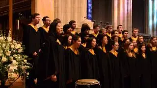 A Drop in the Ocean Hopewell Chamber singers @ DC Cathedral..Andres Moledo