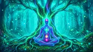 Deep Sleep Music | 528Hz Whole Body Healing Frequency, Melatonin Release, Stop Overthinking