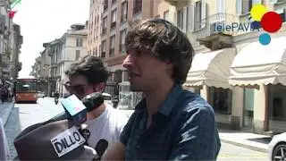 Dillo @ telePavia Alieni UFO Mercato Piazza Petrarca