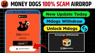 Money Dogs Token Locked | Money Dogs New Update Today | Money Dogs Withdrawal