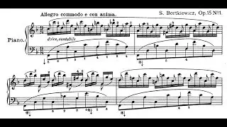 Bortkiewicz - Etude in F Major, Op. 15, No. 1 (Allegro commodo e con anima) - Cyprien Katsaris Piano