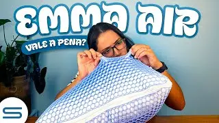 💤 TRAVESSEIRO GELADO ANTI RUGAS todo DIFERENT&Atilde;O! Review Completo Travesseiro Emma Air: VALEU A PENA?