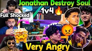 S8UL Joker Full Shocked🤯Jonathan Destroy Soul🔥🚀Jonny-Admino Very Angry😡 GodL Andha Push🥵BGMS