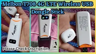 Melbon T708 4G LTE Wireless USB Dongle Stick, 