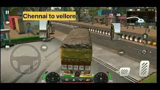 Cheenai to vellore #truck games🎮
