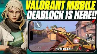 NEW VALORANT MOBILE DEADLOCK GAMEPLAY🔥 ( Sunset Map & More Updates ) 👀
