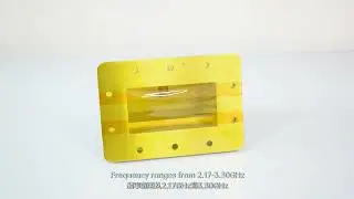 2.17~3.30GHz Waveguide to Coaxial Adapter (WR340)