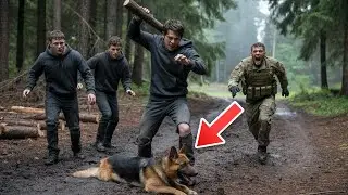 Schurken mishandelen een militaire hond — tot ze ontdekken dat zijn baas een Navy SEAL is!