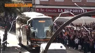Recibimiento Valencia CF - Real Madrid CF