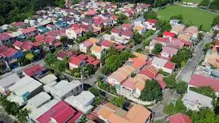 regio de dios village tanza cavite aerial view shot mini mavic drone
