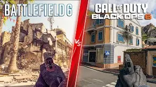 Battlefield 6 vs Black Ops 6 - Direct Comparison! Attention to Detail & Graphics! PC 4K