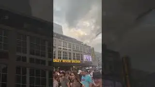 Singing & dancing in the pouring rain in Nashville on July 4th 5 mins before the storms shut us down