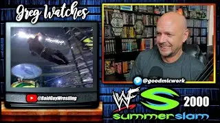 *GREG WATCHES* Edge & Christian vs Hardy Boyz vs Dudley Boyz TLC Match SummerSlam 2000