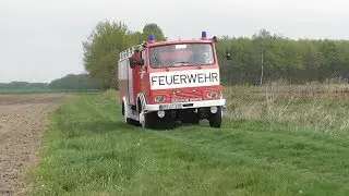 Magirus Deutz Feuerwehr im Einsatz