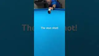Practice the stun shot to build a solid stroke #billiards #tips #pool