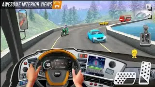 Modern bus drive parking 3D 2022 : City Bus Driving Games - Android Gameplay