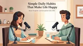 Simple Daily Habits That Make Life Happy | Slow English Conversation (A2&ndash;B1)