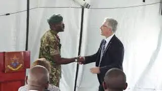 BGIS NEWSFLASH -  DONATION OF FIELD HOSPITAL