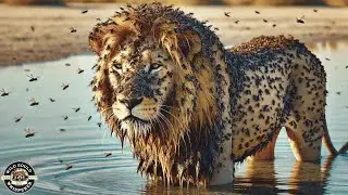 LION'S DEADLY ENCOUNTER WITH FURIOUS BEES IN AFRICA!