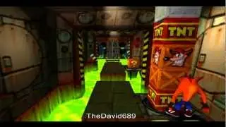 Crash Bandicoot Level 18: Toxic Waste
