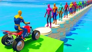 Spider Man Impossible Stunt 😲 | Color Challenge Game | Fun for Kids #spiderman 
