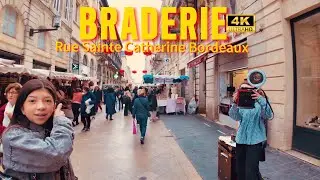 🇫🇷Braderie de Bordeaux!  Rue sainte Catherine. February 2024