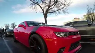 Camaros at local Cars and Coffee