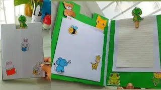 ഈസിയായി ഒരു Exam pad ഉണ്ടാക്കിയാലോ | DIY cute exam pad | Homemade writing pad