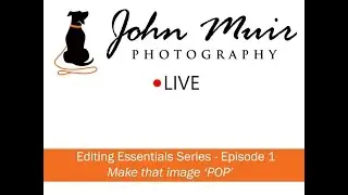 Photography Editing Essentials Series - Episode 1: Make your image 'Pop'