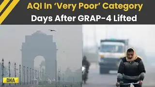 Delhi News: Air Quality Slips To 'Very Poor' As AQI Crosses 300 After GRAP-4 Revoked|Delhi Pollution