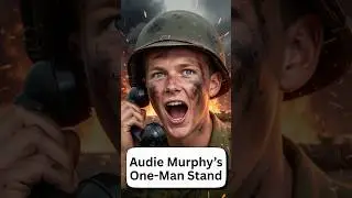 Audie Murphy Refused To Let His Regiment Fall #wwii #hero #history #shorts