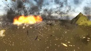 Crysis | UHD 4K - 3840x2160 | BARRELS EXPLOSION