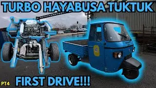 Turbo Hayabusa Tuk Tuk FIRST DRIVE!!! 😳🔥 (PT4)