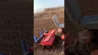 compact crawler tractor #AgriculturalMachinery #CompactTractor #FarmingTech #Plowing #HomeStead