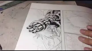 Yusuke Murata live Drawing One Punch Man #174