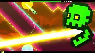 Geometry Dash 幾何衝刺: Work Dash By Jinta22 100% (Daily Level) (60fps gameplay)