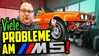Erste PROBEFAHRT mit Problemen! - BMW M5 E34 - Großer Wartungsstau!