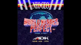 🔥 🔥 LIVE World Heros Perfect NEO GEO AES! Classic SNK FIGHTING GAME Action! 🕹️ #Retro